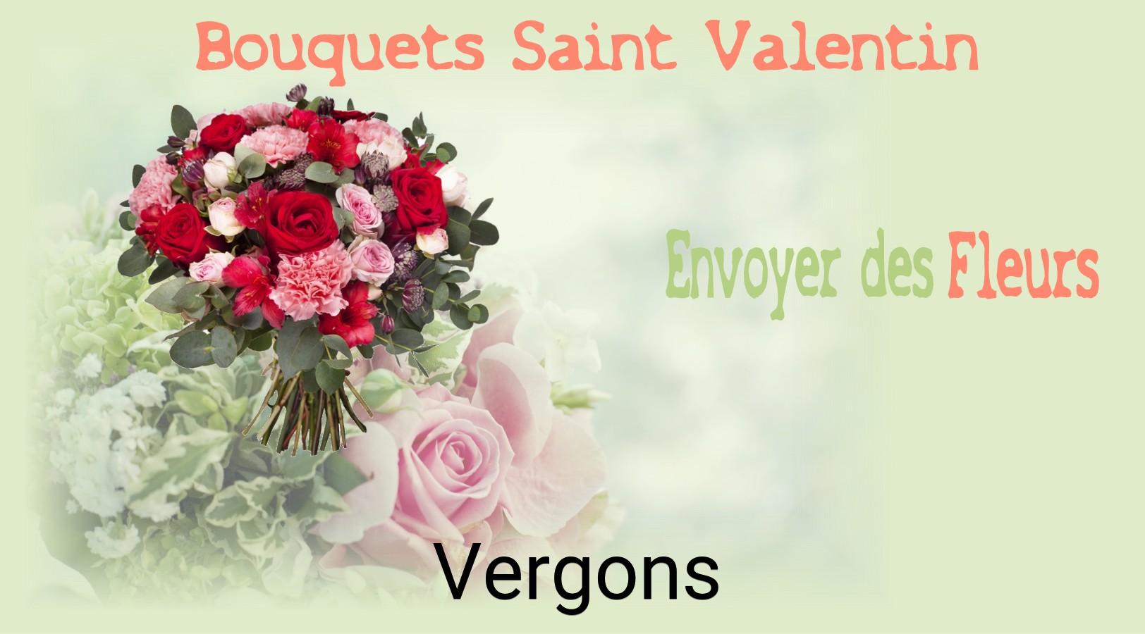 Roses de Saint-Valentin livrées à Vergons